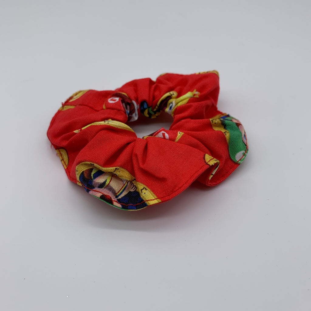 Super Mario Scrunchie - 90s Fashion Scrunchie