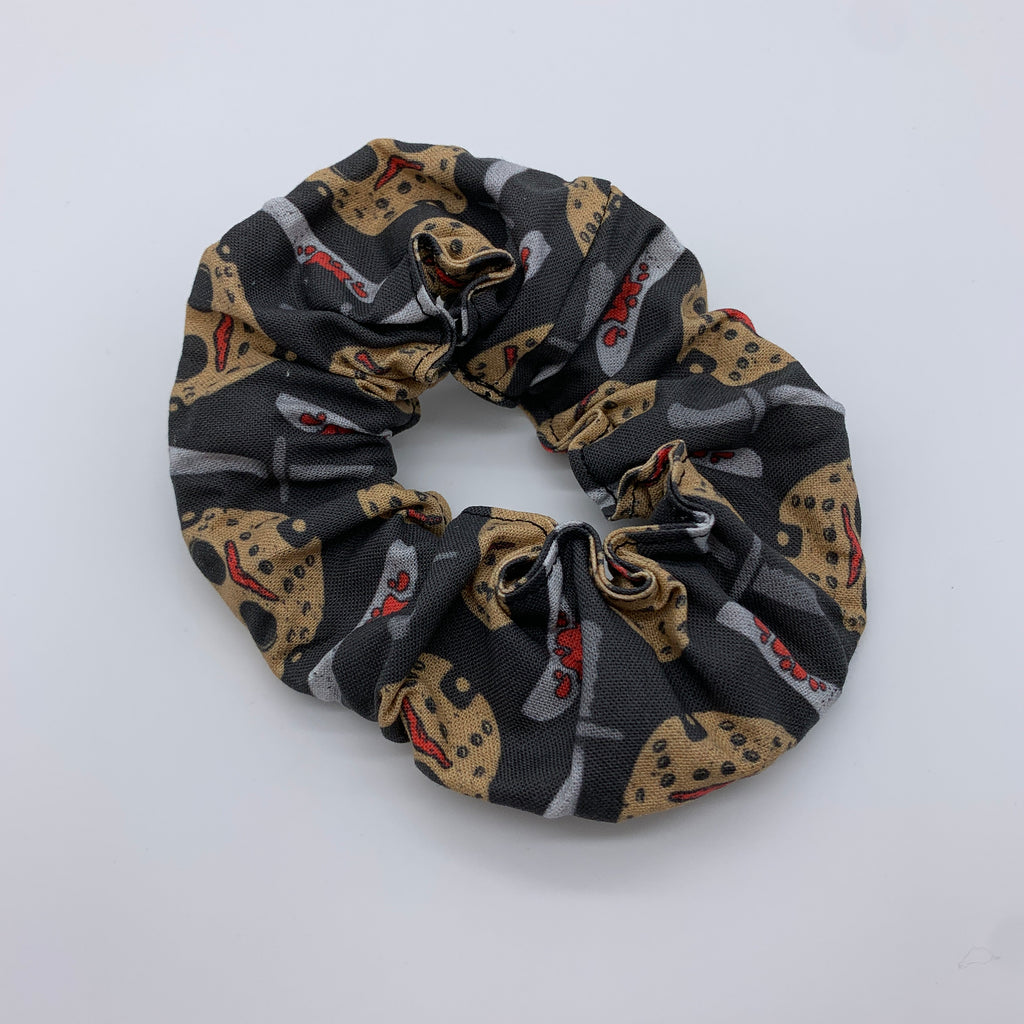 Friday The 13th Scrunchie - Halloween Scrunchie