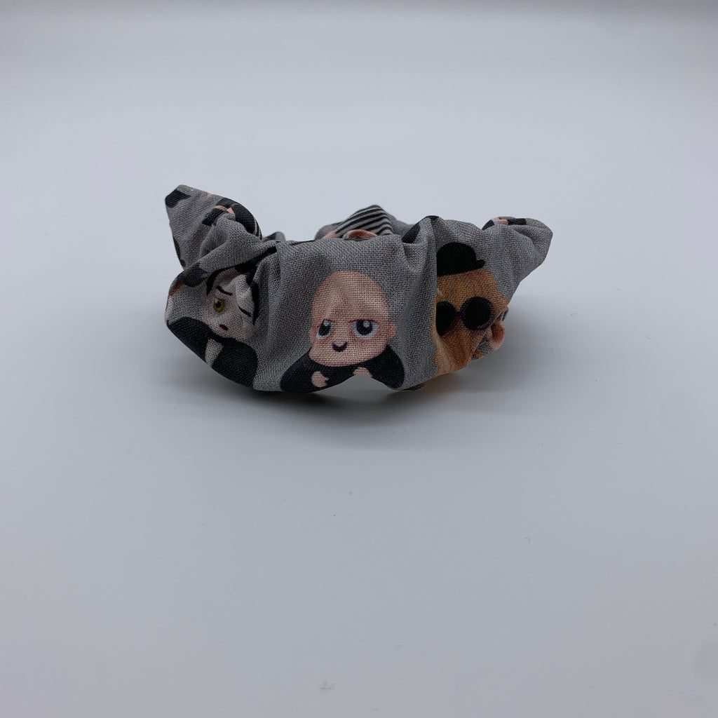 The Addams Family Scrunchie - Halloween Scrunchie