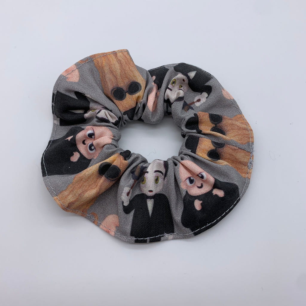 The Addams Family Scrunchie - Halloween Scrunchie