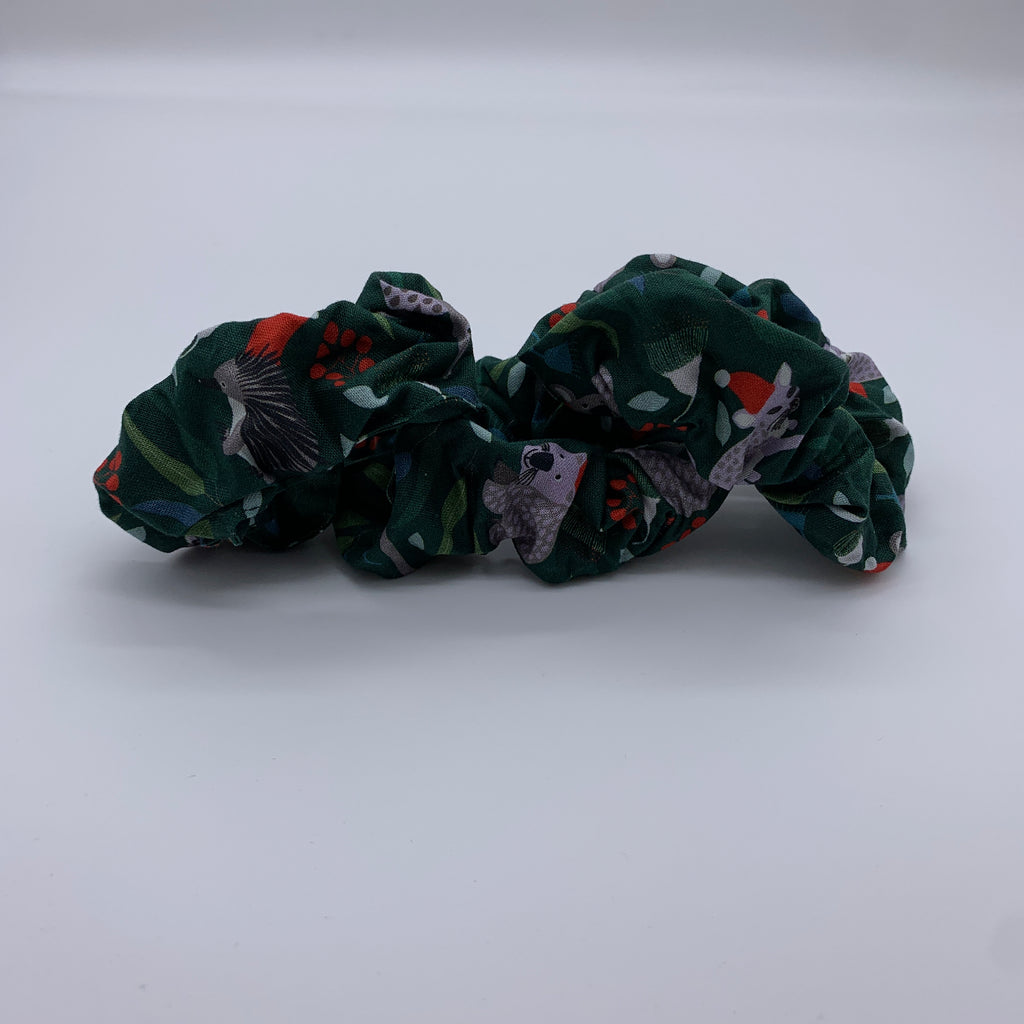 Wombat Scrunchie - Christmas Scrunchies - Aussie Animals Christmas Scrunchie