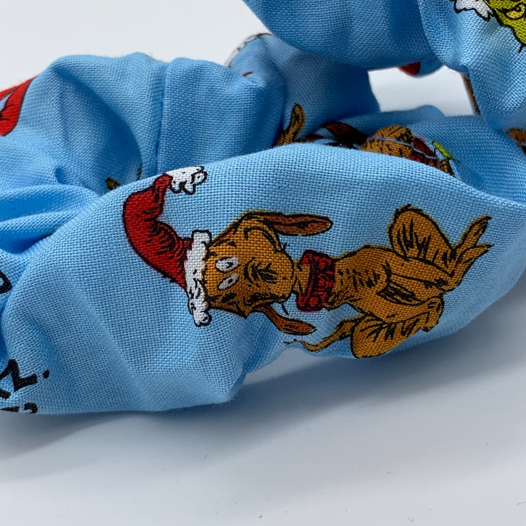 The Grinch Scrunchie - Christmas Scrunchies