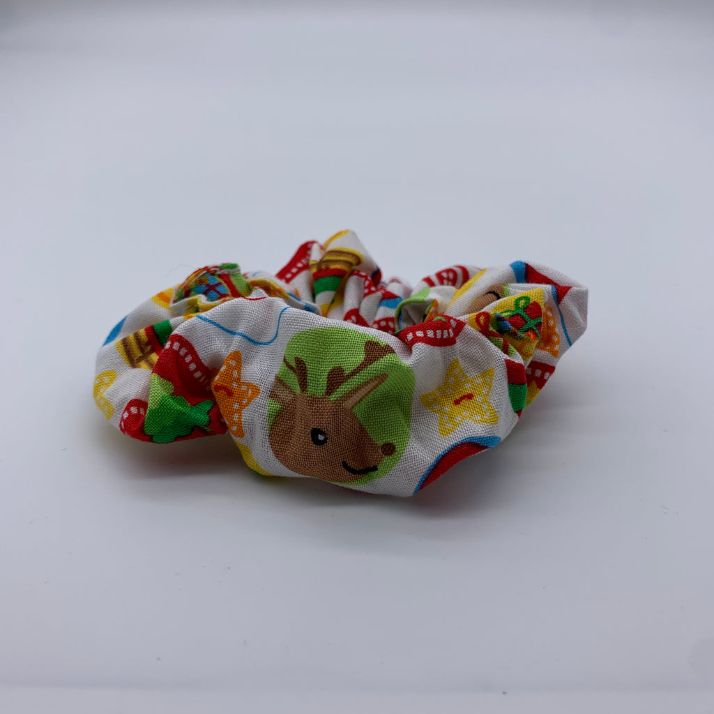 Christmas Baubles Scrunchie - Christmas Scrunchies