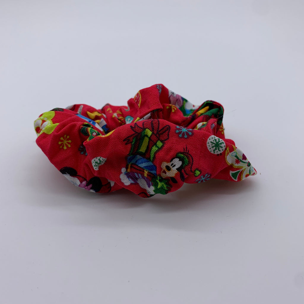 Mickey Christmas Scrunchie - Christmas Scrunchies