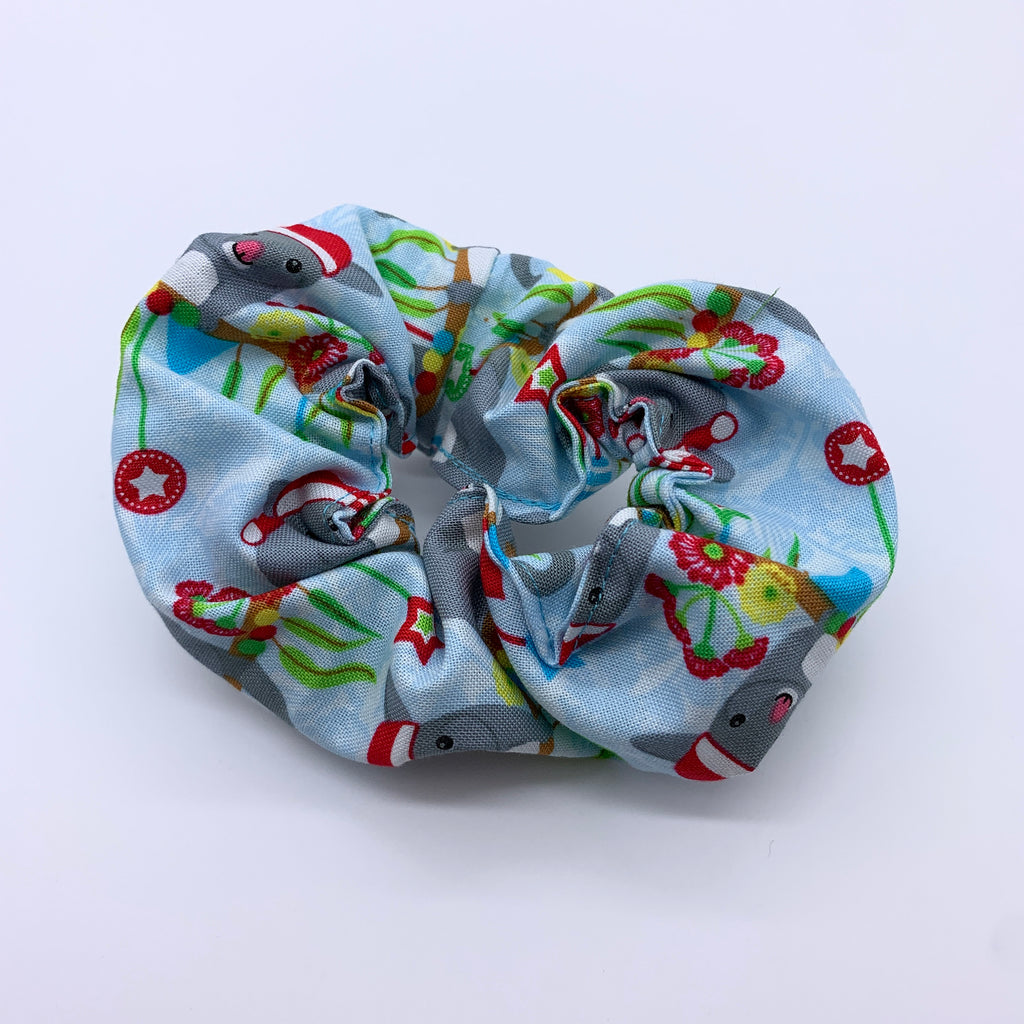 Possum Scrunchie - Christmas Scrunchies - 90s Fashion Scrunchie