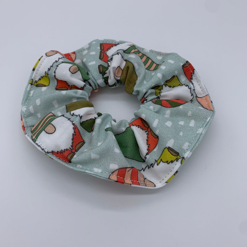 Christmas Gnomes Scrunchie - Christmas Scrunchies