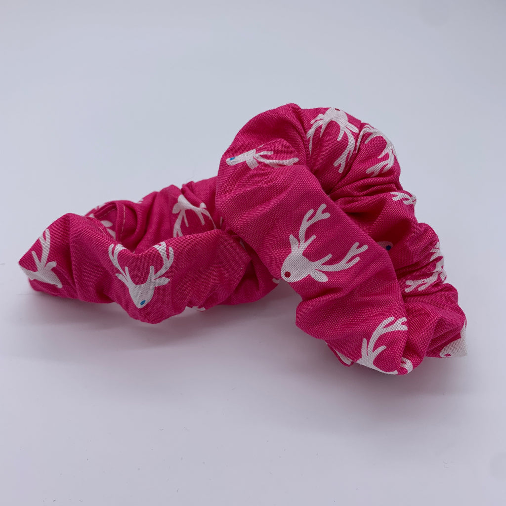 Deer Scrunchie - Christmas Scrunchies - Cute Doe Scrunchie