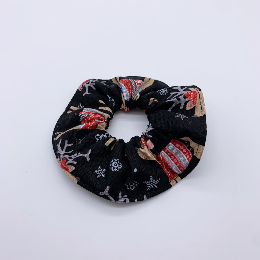 Christmas Scrunchie - Reindeer Scrunchies