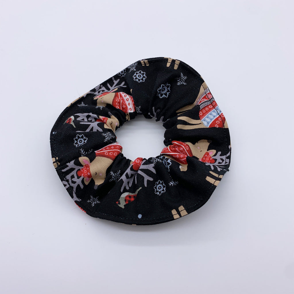 Christmas Scrunchie - Reindeer Scrunchies