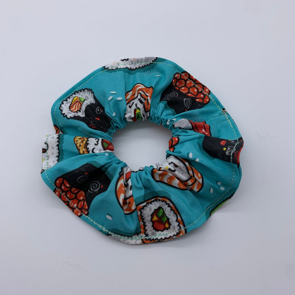 Sushi Scrunchie - Sushi Train Scrunchies - Kawaii Scrunchie