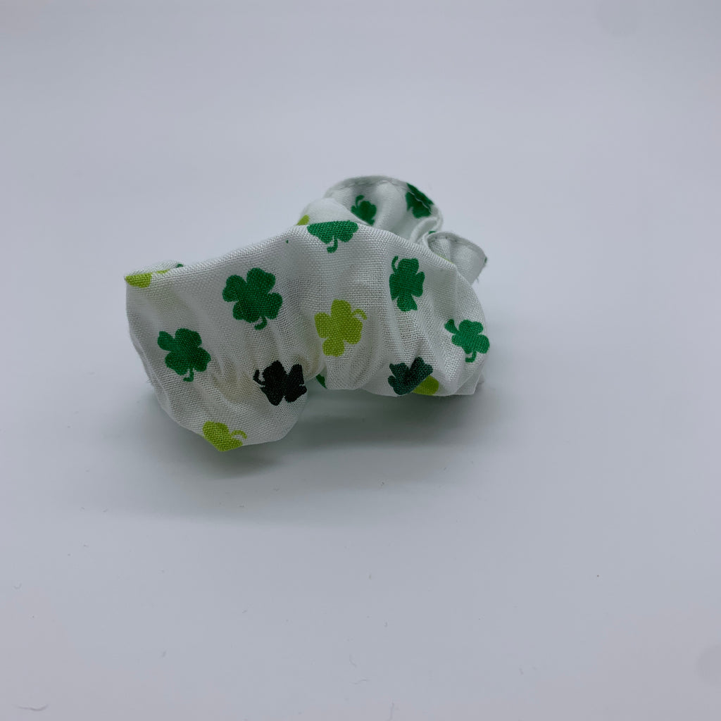 Four Leaf Clover Scrunchie - 4 Leaf Clover Scrunchies