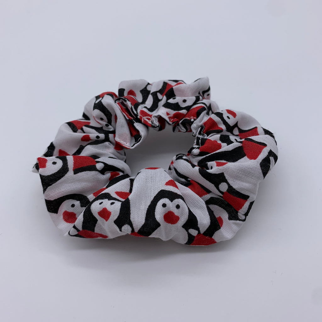 Penguin Scrunchie - Christmas Penguins Scrunchies