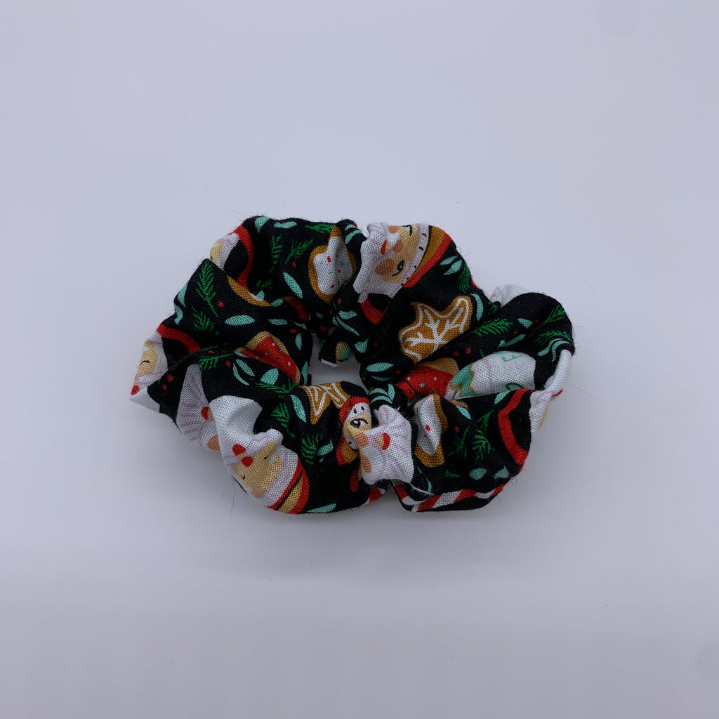 Christmas Cookies Scrunchie - Santa Claus Scrunchies