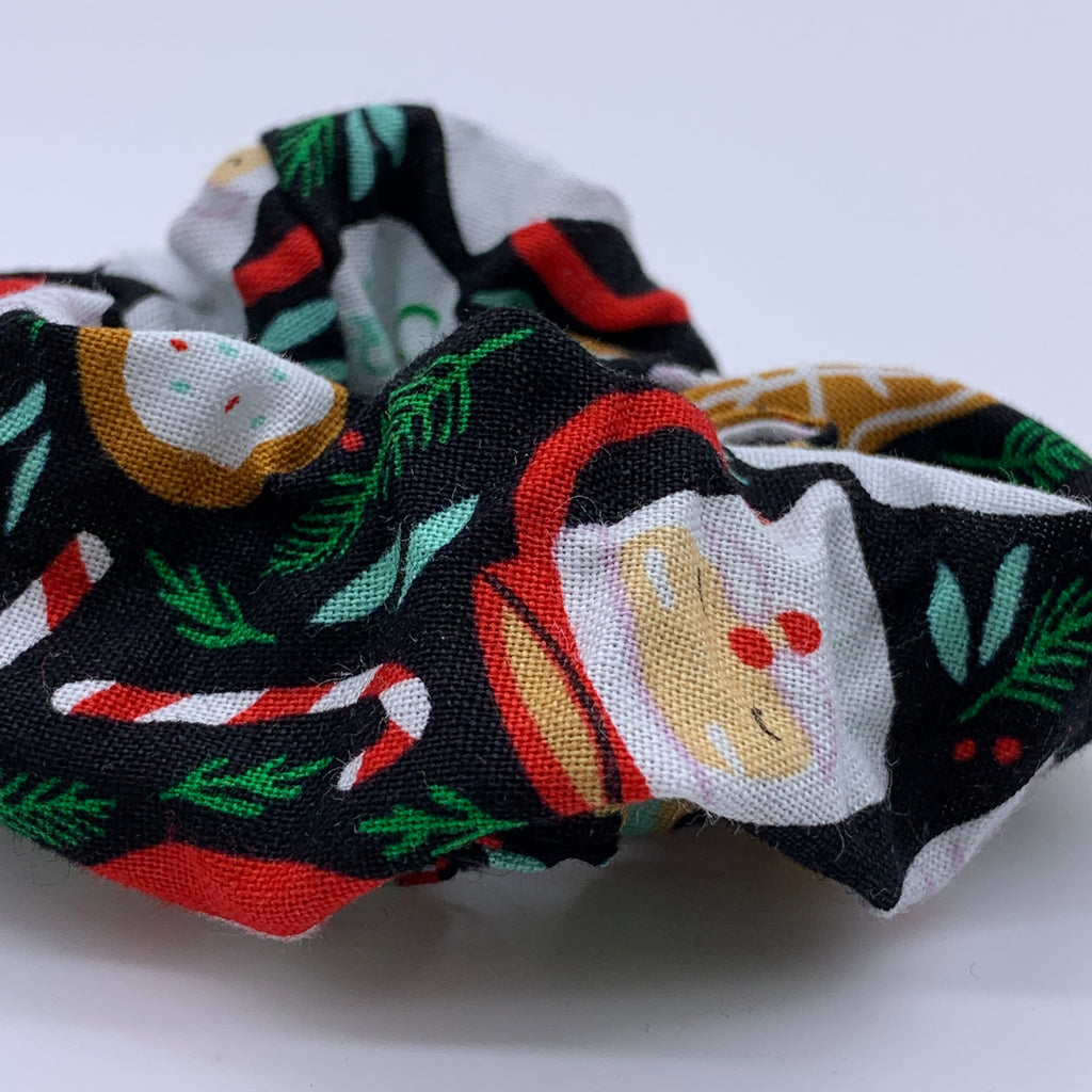 Christmas Cookies Scrunchie - Santa Claus Scrunchies