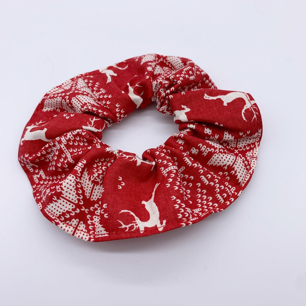 Reindeer Scrunchie - Christmas Scrunchies - Deer Scrunchie