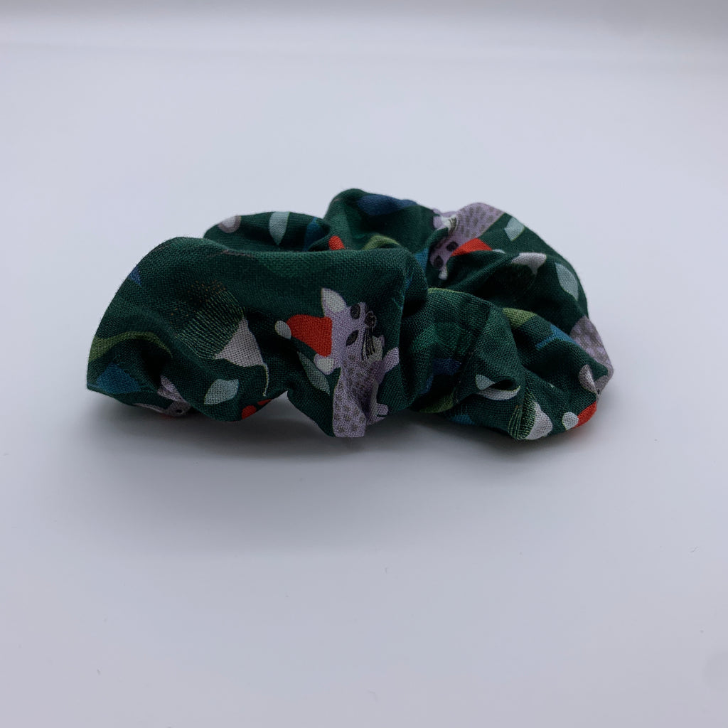 Wombat Scrunchie - Christmas Scrunchies - Aussie Animals Christmas Scrunchie