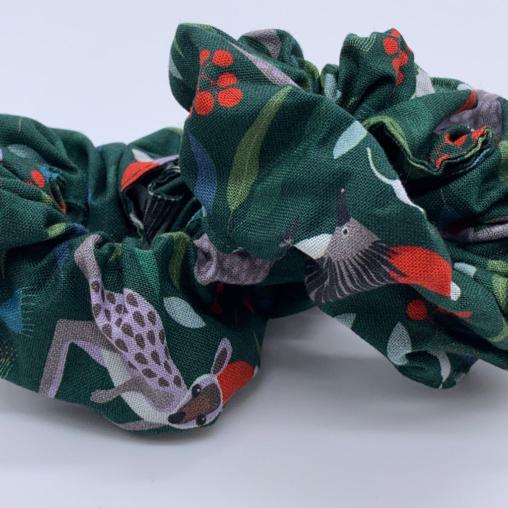 Wombat Scrunchie - Christmas Scrunchies - Aussie Animals Christmas Scrunchie