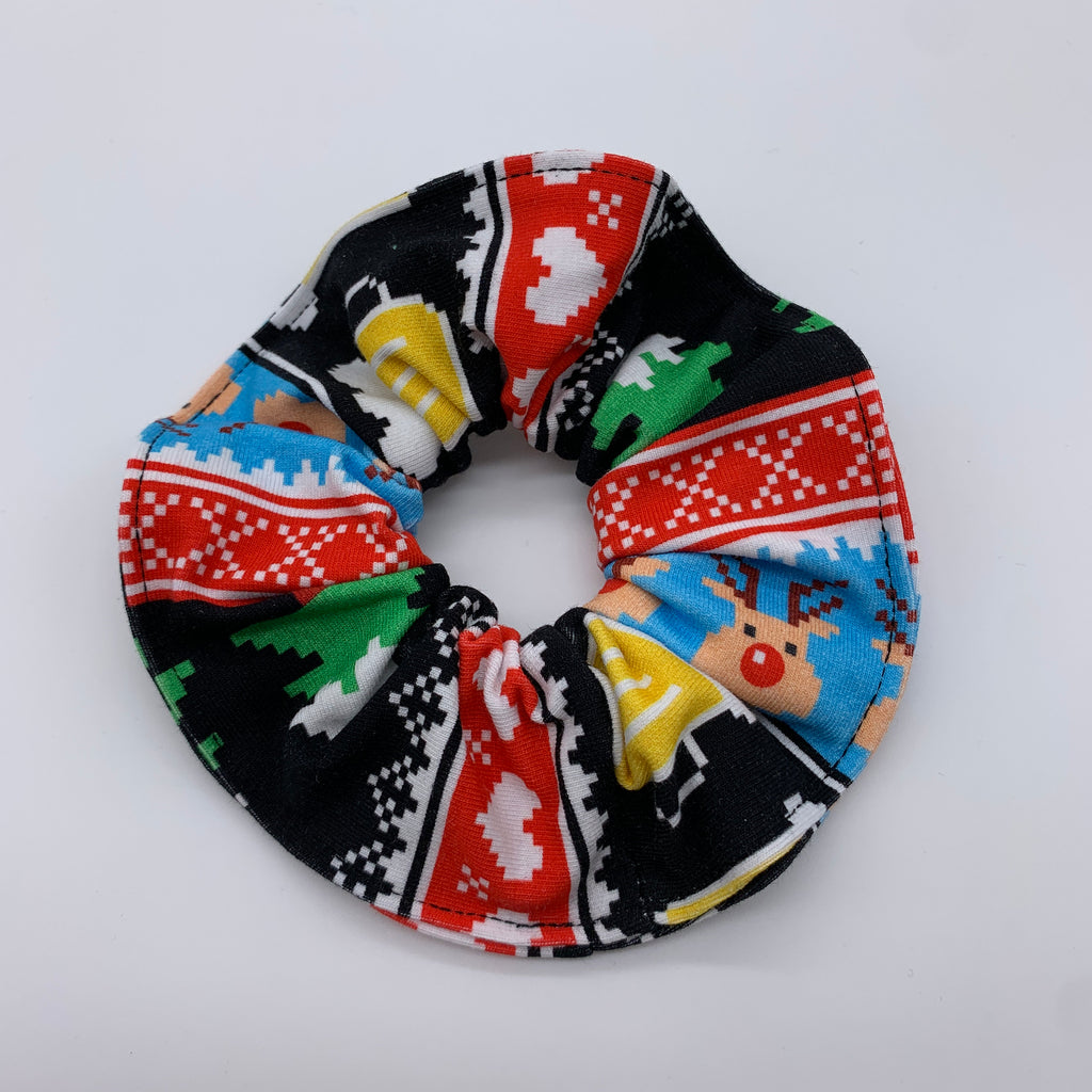 Reindeer Scrunchie - Christmas Tree Scrunchies - Beer Scrunchie