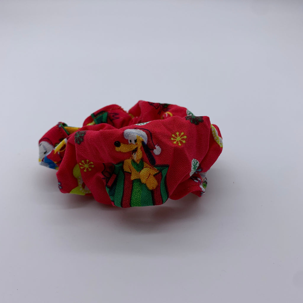 Mickey Christmas Scrunchie - Christmas Scrunchies