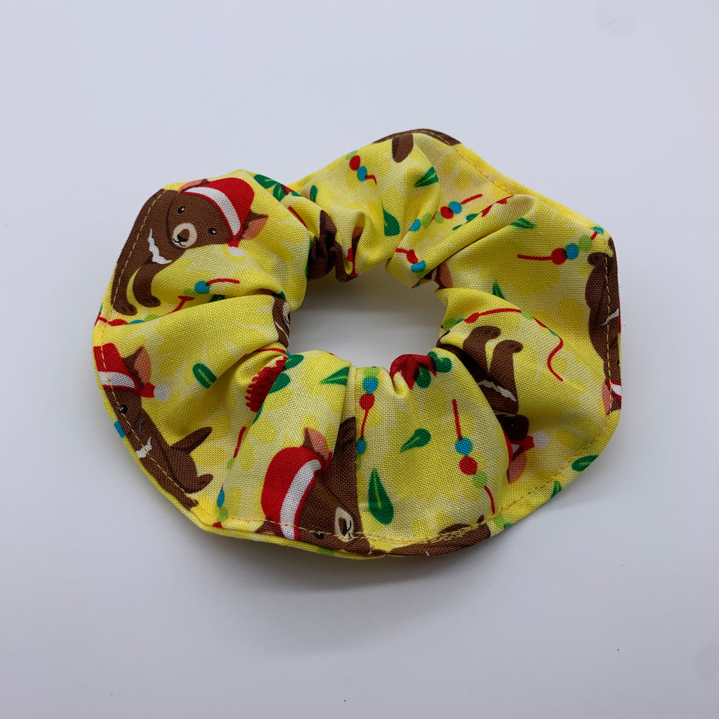 Tasmanian Devil Scrunchie - Christmas Scrunchies - Tassie Devil Scrunchie