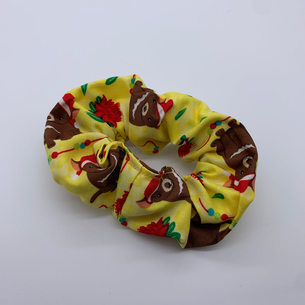 Tasmanian Devil Scrunchie - Christmas Scrunchies - Tassie Devil Scrunchie