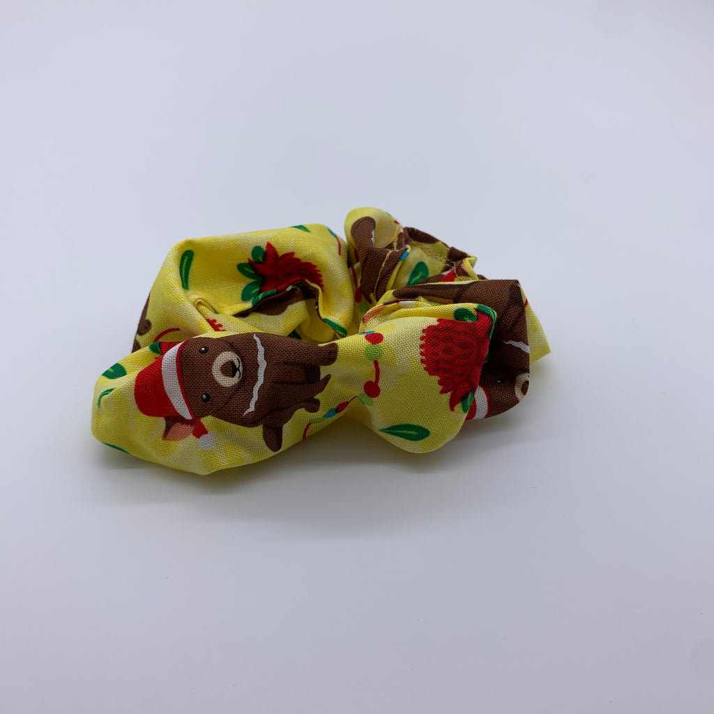 Tasmanian Devil Scrunchie - Christmas Scrunchies - Tassie Devil Scrunchie