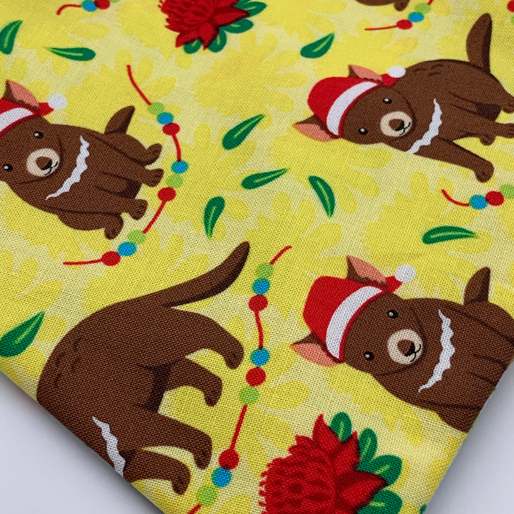 Tasmanian Devil Scrunchie - Christmas Scrunchies - Tassie Devil Scrunchie