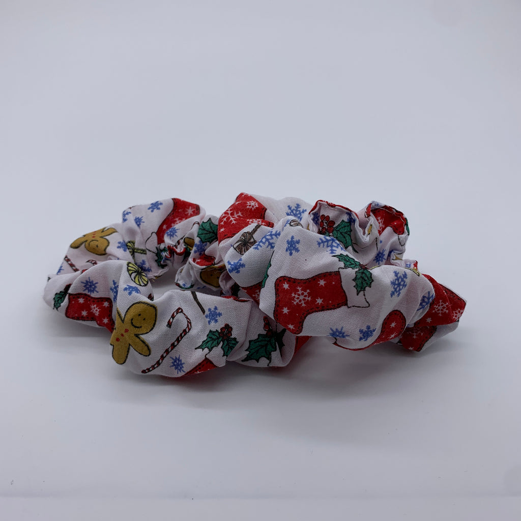 Gingerbread Scrunchie - Christmas Scrunchies