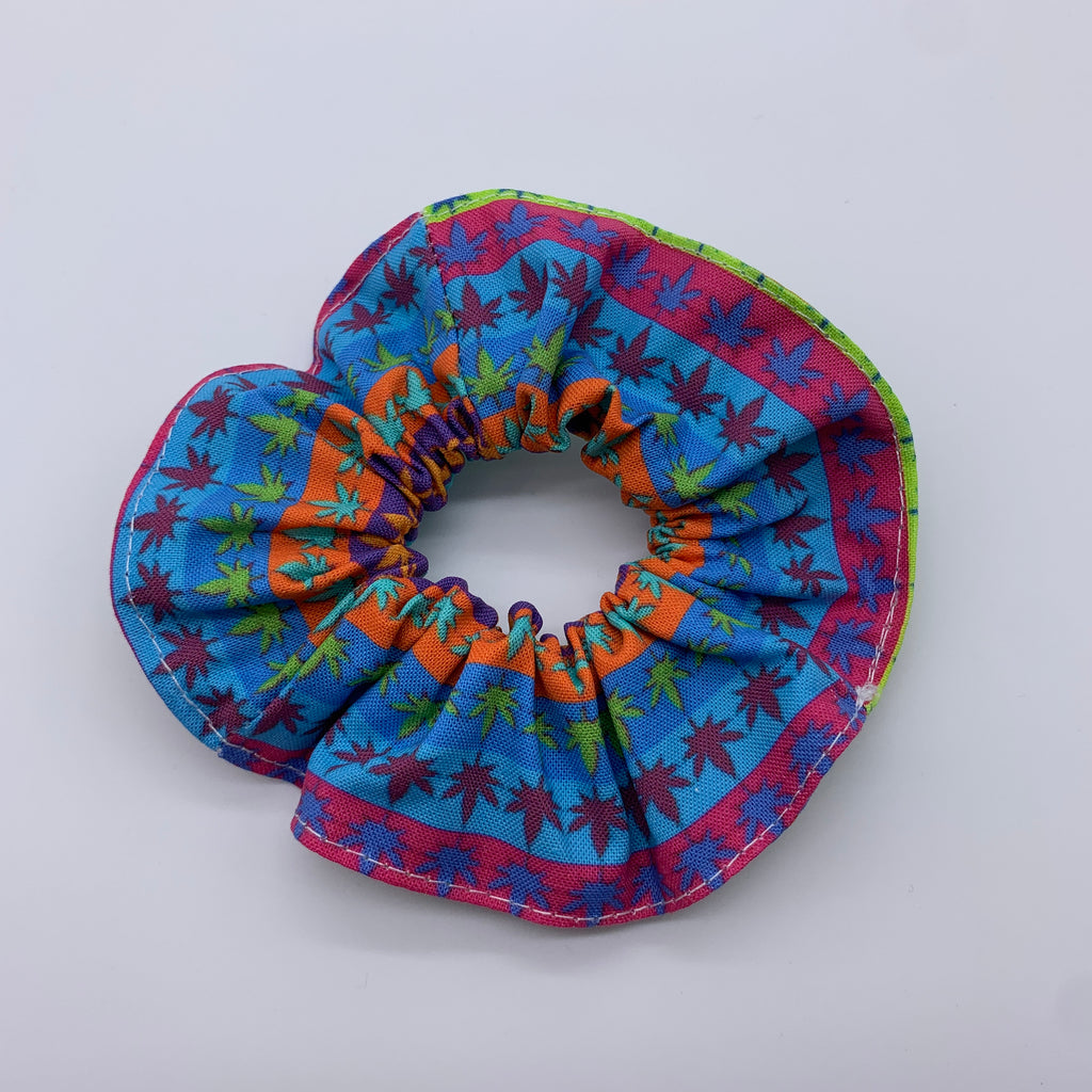 Weed Scrunchie - Marijuana Scrunchie - Cannabis Scrunchie