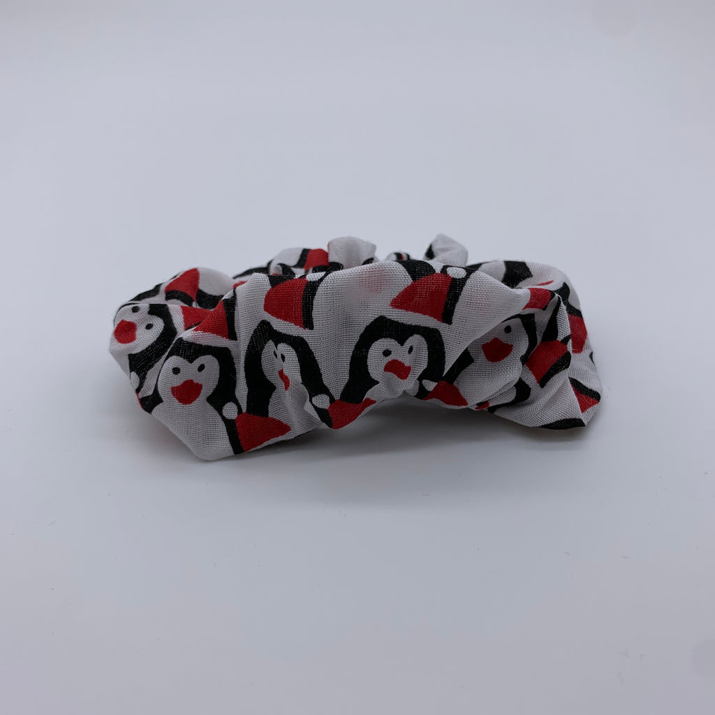 Penguin Scrunchie - Christmas Penguins Scrunchies