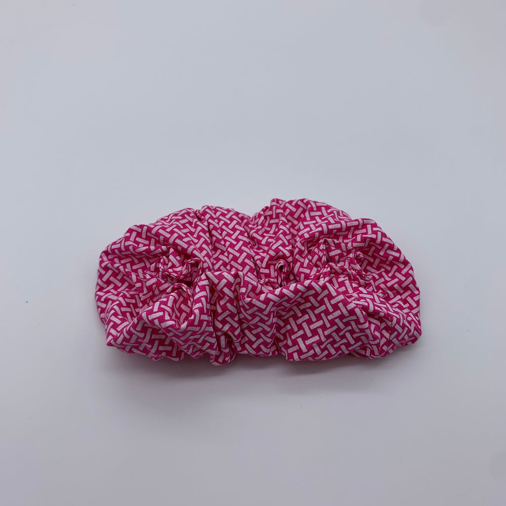 Pink Scrunchie - Bright Pink Scrunchies