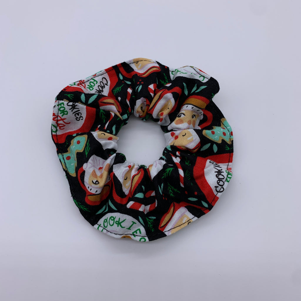 Christmas Cookies Scrunchie - Santa Claus Scrunchies