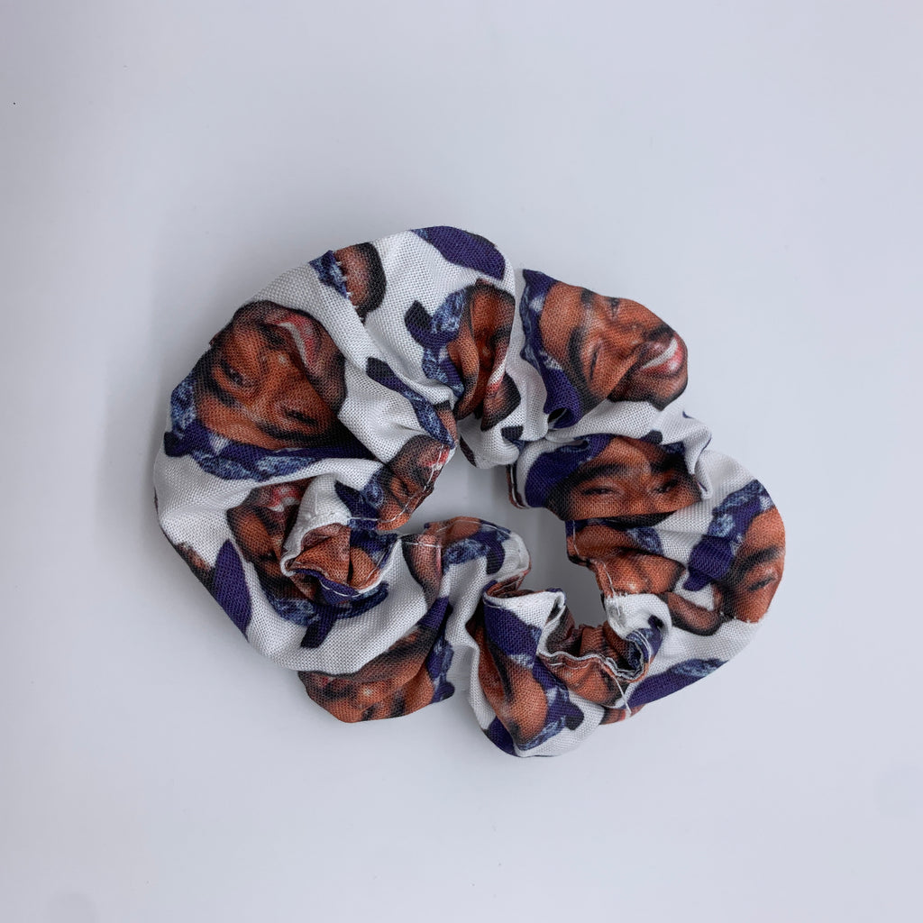 TuPac Scrunchie - 2Pac Tupac Shakur Scrunchies - 90s Fashion Scrunchie